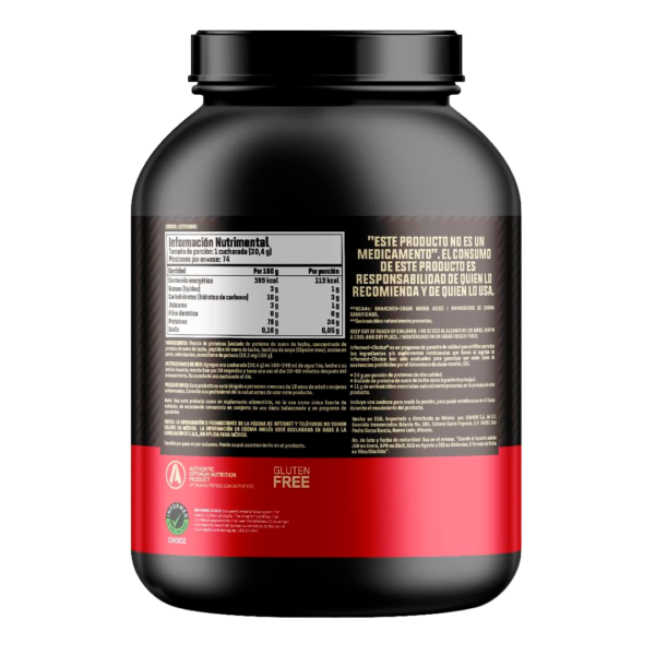 ON 100% Whey Gold Standard 5LB - Imagen 2